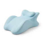 Sky Blue Sculpted Reading Support Pillow